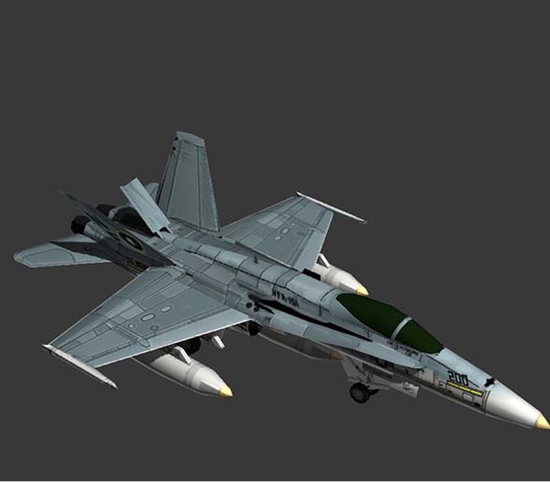 睢宁3D f18舰载战斗机 (2)